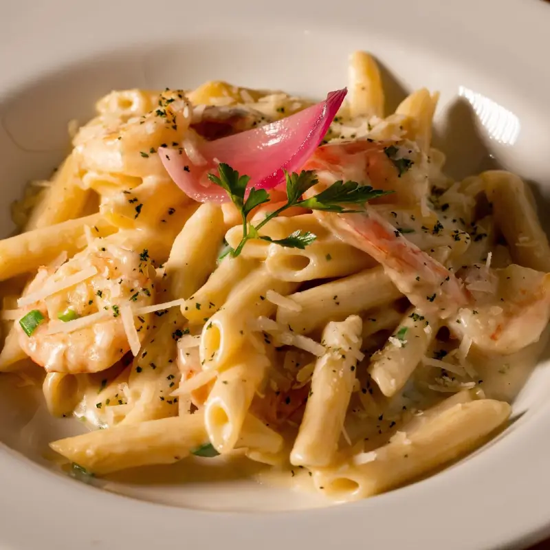 PENNE COM CAMARÕES